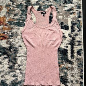 🎀 BEBE blush color tank top 🎀